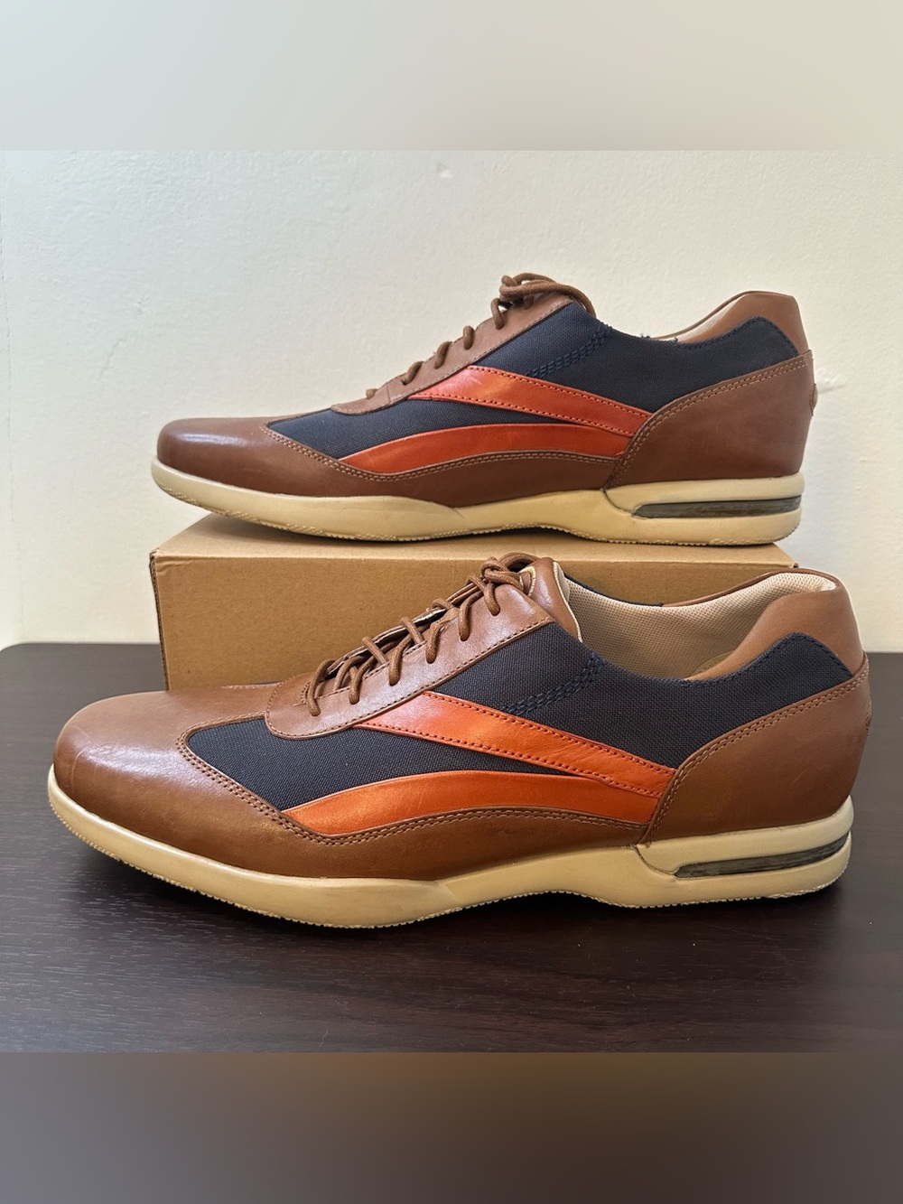 Rockport ProWalker Arch Support Walking Leather Lace-Up Sneakers Men's Shoes 14